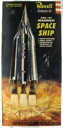 Revell 1/96 XSL-01 Manned Space Ship - 'S' Issue, H1800-198 plastic model kit